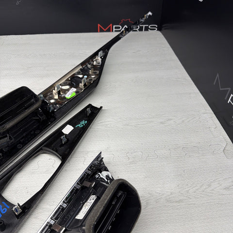 15-20 BMW F80 M3 F82 M4 Carbon Fiber Interior Dash Dashboard Trim Set OEM