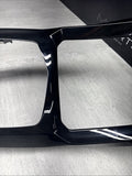 BMW F97 X3M 21-26 Competition Front Center Console Black Trim Panel OEM