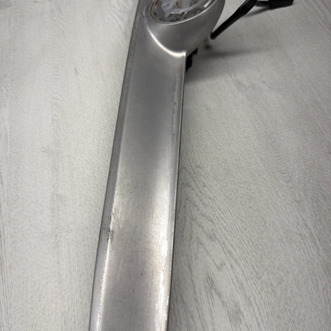 01-06 BMW E46 M3 Convertible Trunk Lid Grip Key Deck Handle Titanium Silver