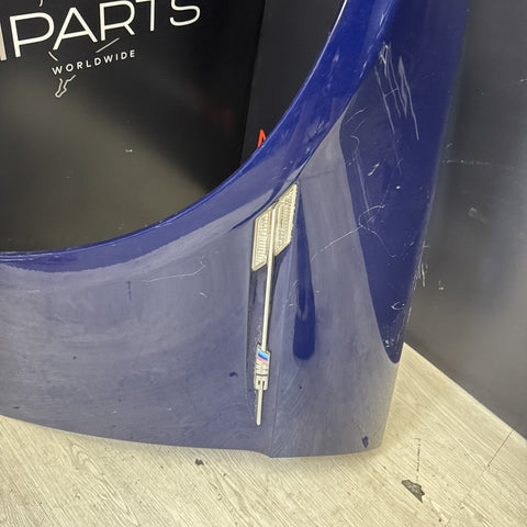 BMW 06-10 E63 E64 M6 Left Driver Fender Sapphire Black OEM