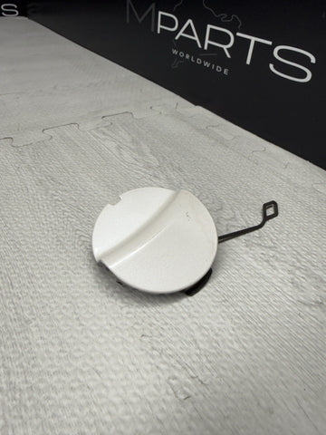 Genuine OEM BMW F82 F83 M4 Rear Bumper Tow Hook Cover 51128054286 Mineral White