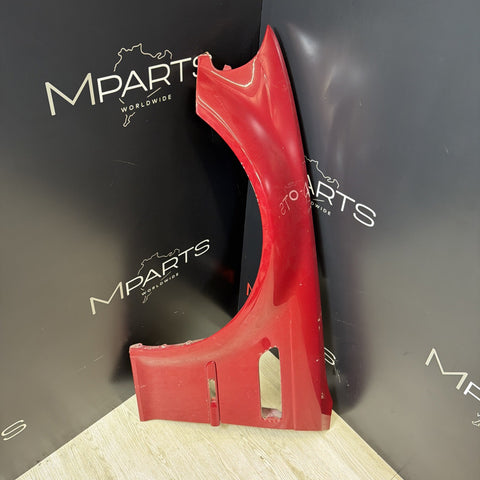 01-06 BMW E46 M3 Driver Left Fender Imola Red *Dented*