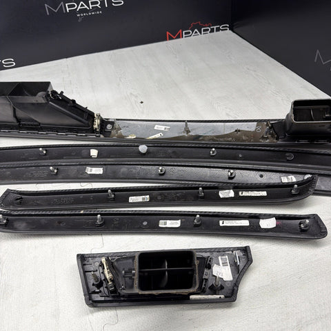 08-13 BMW E92 E93 M3 Interior Trim Set Carbon Leather OEM *Scuffs*