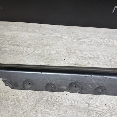 BMW 01-06 E46 M3 Rocker Panel Side Skirt Left Driver Silver Gray 51717890011