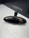 01-06 BMW E46 M3 Rearview Rear View Oval Mirror *Damage