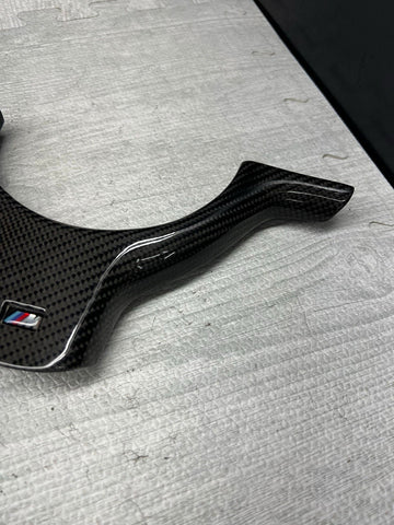 BMW E46 M3 01-06 Carbon Fiber Steering Wheel Lower Trim