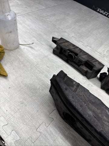 02-06 BMW E46 M3 Front Bumper Rebar Styro Foam Support Incomplete