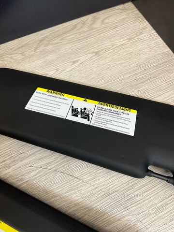 18-23 BMW X3M X4M X3 X4 Front Sun Visors Set OEM Black