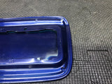 BMW E90 M3 REAR FUEL GAS FILLER CAP COVER DOOR LID BRACKET INTERLAGOS BLUE