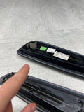 01-06 BMW E46 M3 Convertible Door Arm Rest Armrest Pads Black *4 Broken Tabs