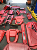 Honda S2000 S2K Full OEM Genuine Garnish Red Interior