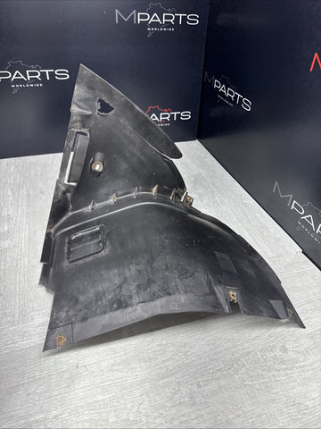 BMW E46 M3 Front Wheel Housing Fender Right Splash Shield Guard *Cracked*