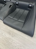 BMW 20-25 F92 M8 Coupe Rear Black Leather Bottom Bench Seat Cushion