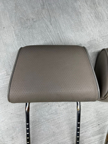 BMW E30 318 325 3 Series Headrests Head Rests Beige Driver and Passenger
