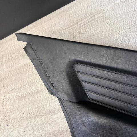 BMW OEM GENUINE E30 88-92 COUPE DRIVER LEFT REAR BLACK REAR QUARTEL PANEL TRIM