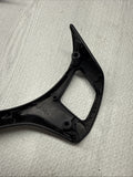 08-13 BMW E90 E92 E93 M3 Lower Steering Wheel Trim Cover Plate Black