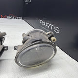 01-06 BMW E46 M3 Front Left Right Passenger Driver Bumper Fog Lights Clear OEM