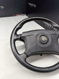 95-99 BMW E36 M3 Steering Wheel Black 4 Spoke