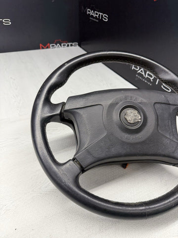 95-99 BMW E36 M3 Steering Wheel Black 4 Spoke