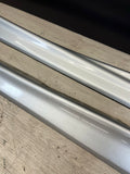 94-99 BMW E36 M3 SEDAN SIDE SKIRTS ROCKER PANELS MOLDINGS ARCTIC SILVER