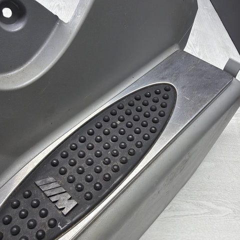 01-06 BMW E46 M3 GREY GRAY DEAD PEDAL KICK PANEL COVER 7902400