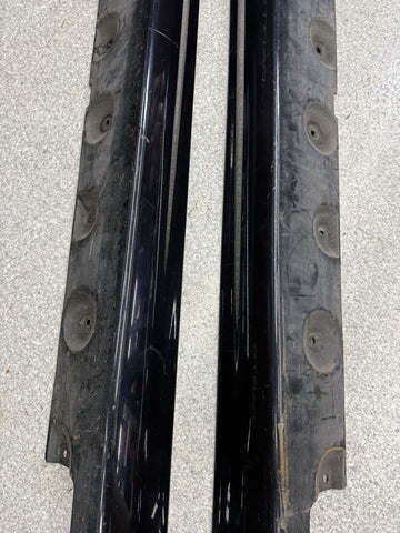 01-06 BMW E46 M3 Rocker Panel Side Skirts OEM Carbon Black