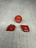 BMW Start Stop Switch Red M1 M2 Buttons Covers Caps F80 F82 F83 F87 M2 M3 M4