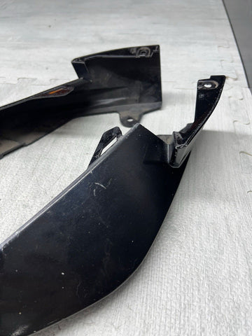 21-25 BMW G80 G82 G83 M3 M4 OEM Gloss Black Front Bumper Corner Splitters
