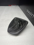 08-13 BMW E90 E92 E93 M3 Leather Stich Gear Shift Boot Gaiter Black with Frame