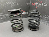 01-06 BMW E46 M3 Coupe Rear Axle Coils Springs Pair Green Markings