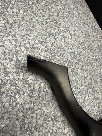 OEM 01-06 BMW E46 M3 Lower Steering Wheel Trim Cover Plate Titan Shadow Grey