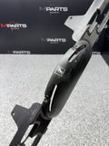 01-06 BMW E46 M3 CONVERTIBLE REAR SEAT ROLLOVER BAR TRIM COVER BLACK 8204279