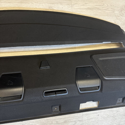 15-18 BMW F80 M3 SEDAN 4DR REAR WINDOW DECK SHELF COVER TRIM SUNSHADE OPTION