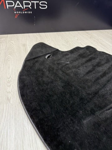 2016-2021 MCLAREN 570S FRONT TRUNK TUB FLOOR MAT CARPET BLACK OEM