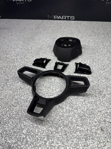 Porsche 22-25 718 Spyder RS GT4RS Steering Wheel Trim Set OEM