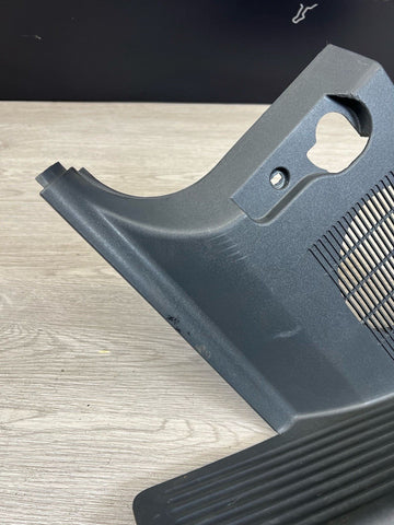 91-99 BMW E36 3 Series M3 Dead Pedal Cover Kick Panels Trims Covers Grey OEM