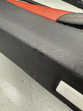 15-20 BMW F82 F83 M4 Front Left Driver Leather Door Card Panel Sahkir Orange
