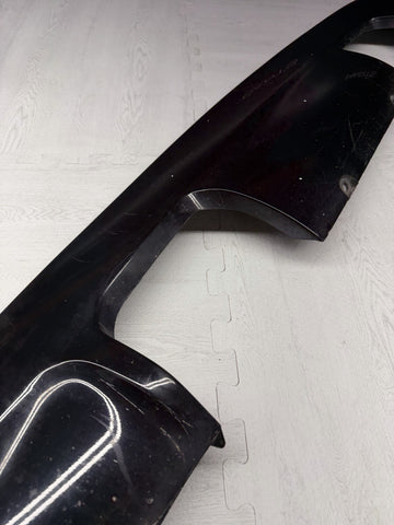01-06 BMW E46 M3 Rear Bumper Lower Lip Diffuser Trim Panel OEM Jet Black