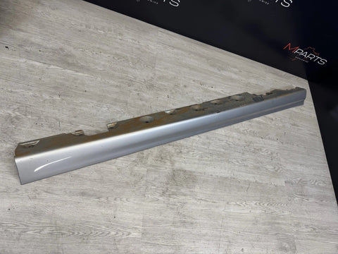 2001-2006 BMW E46 M3 Titan Silver  Rocker Panel Side Skirt OEM Right Passenger