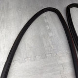 01-06 BMW E46 M3 Rear Vent Quarter Glass Window Seal Gasket Weatherstrip Set OEM