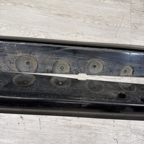 01-06 BMW E46 M3 Rocker Panel Side Skirts OEM Jet Black *Notes*