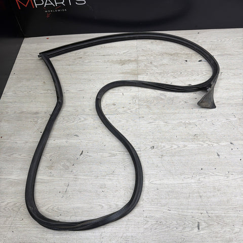 BMW E46 M3 01-06 Passenger Right Side Door Weather Strip Seal Black OEM
