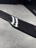 BMW 18-23 F90 M5 REAR TRUNK LIP SPOILER CARBON STYLE PRINT