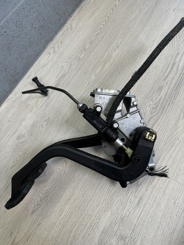 01-06 BMW E46 M3 6Spd MANUAL FOOT BRAKE CLUTCH PEDALS ASSEMBLY SWAP