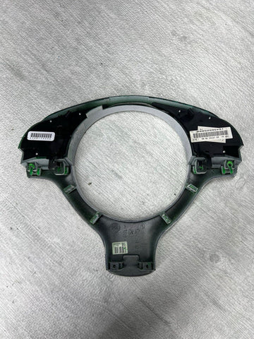 01-06 BMW E46 M3 Upper & Lower Steering Wheel Trim Multifunction Buttons Plate