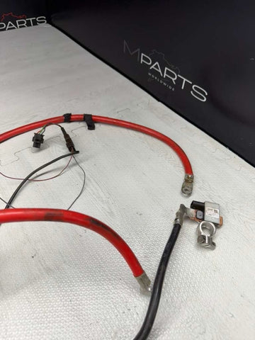 04-10 BMW E63 E64 645 650 M6 Positive / Negative Battery Terminal Cable Wire OEM