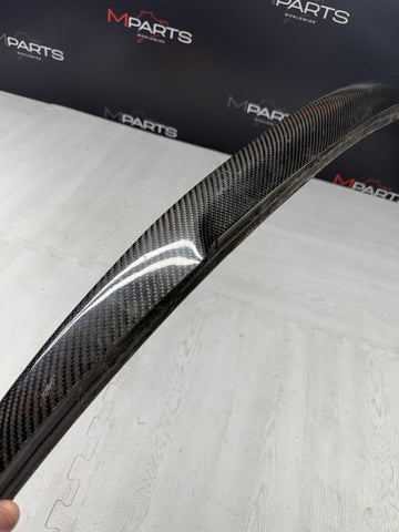 BMW 11-16 F10 540 550 M5 Trunk Lid Rear Spoiler Carbon Fiber Aftermarket