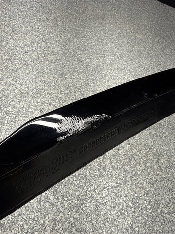 21-26 BMW G82 M4 Coupe Rear Trunk Lip Spoiler Gloss Black 8074910 OEM *Damage