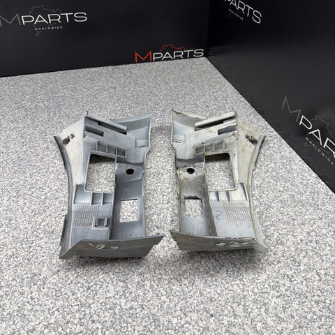 01-06 BMW E46 M3 FRONT BUMPER COVER GUARDS BRACKETS 2695247