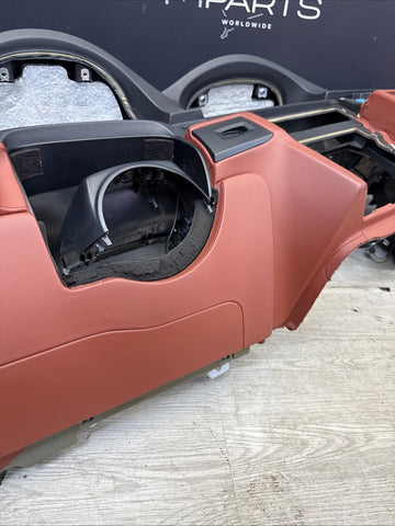 (PICKUP ONLY) 08-13 BMW E93 M3 Convertible Dash Dashboard Extended Fox Red